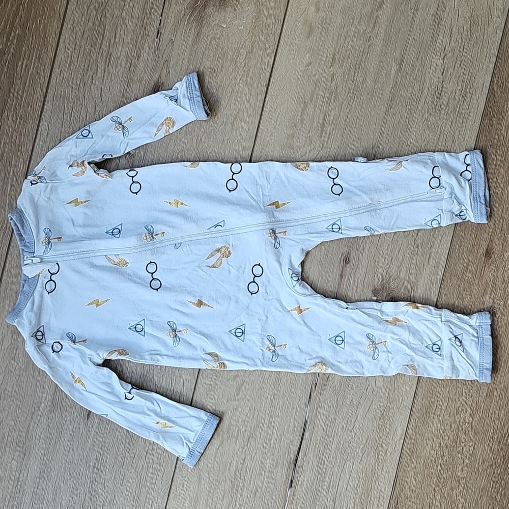 Kyte Baby Zippered Romper In Icon